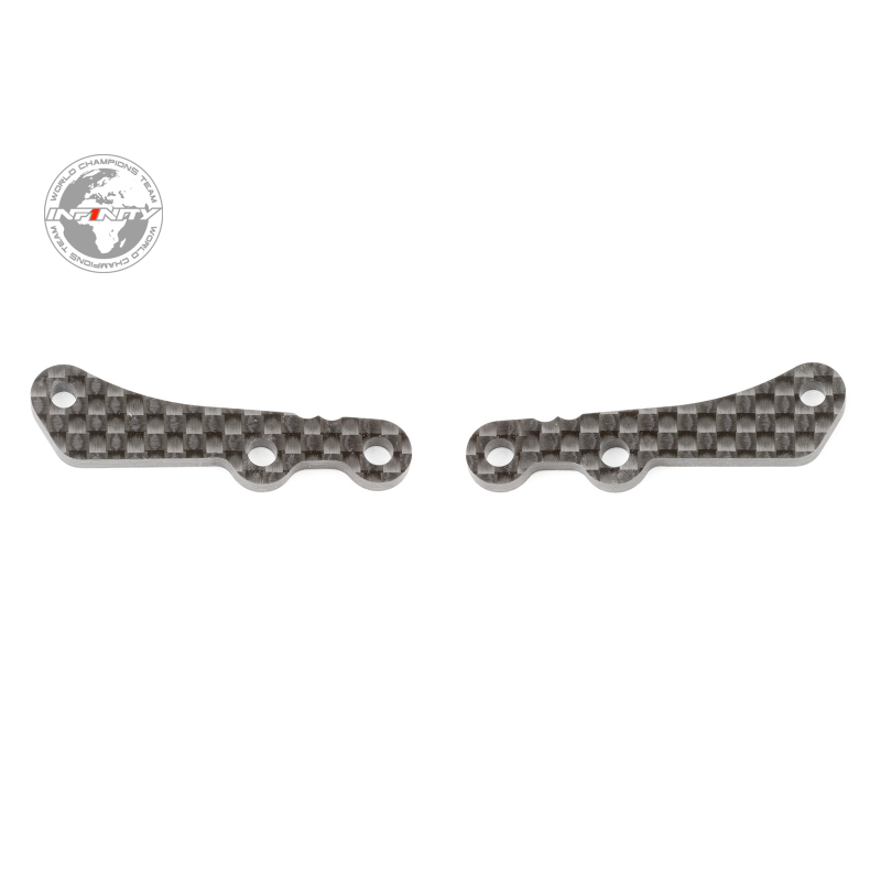 INFINITY R0242-3.0B リアロアアームプレート LC+3.0 (カーボングラファイト/2個)