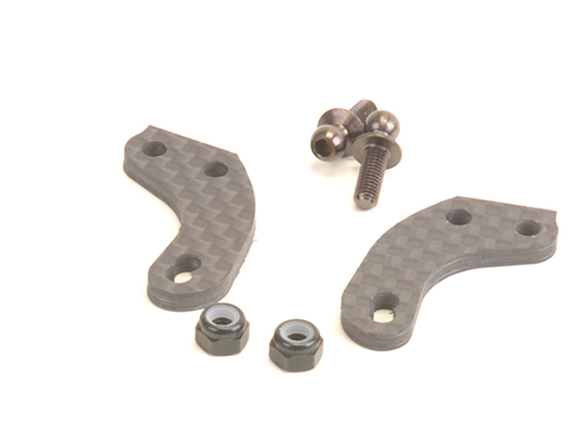 Schumacher　U8313　C/F OPTIONAL FRONT STEERING ARMS - MI8 (PR)