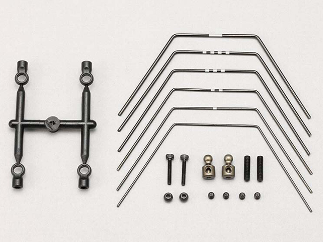 YOKOMO Z2-412R3A YZ-2DTM3/CAL3用リヤLDアーム対応スタビセット(6本入) YOKOMO Z2-412R3A YZ-2DTM3/CAL3用リヤLDアーム対応スタビセット(6本入)