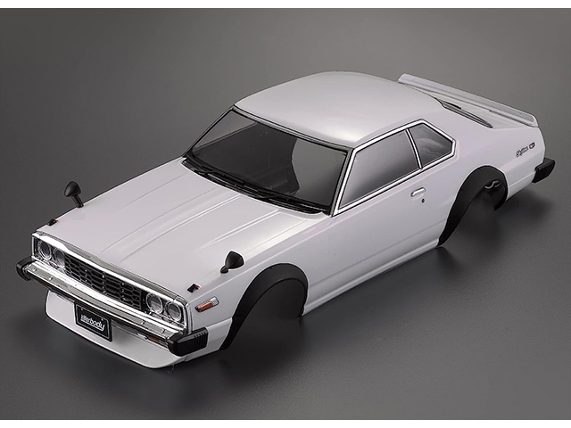 LC Racing　48701　Killerbody製日産スカイライン1977 2000GT-ES ホワイト・1/10ボデｨ