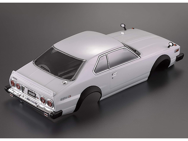 LC Racing　48701　Killerbody製日産スカイライン1977 2000GT-ES ホワイト・1/10ボデｨ