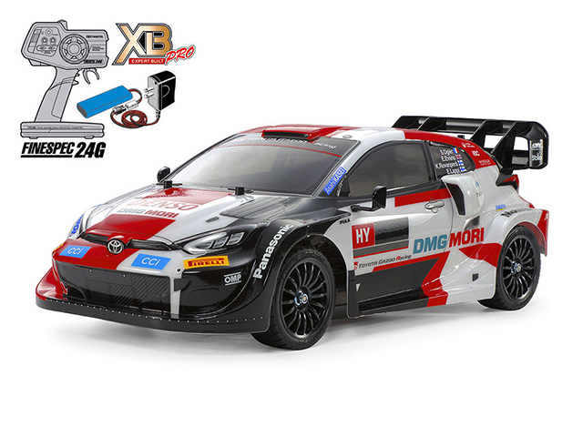 TAMIYA　57938　XB トヨタ ガズー レーシング WRT/GR ヤリス ラリー1 ハイブリッド (TT-02シャーシ)