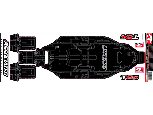 ASSOCIATED　71184　FT プロテクトシート【T6.4】