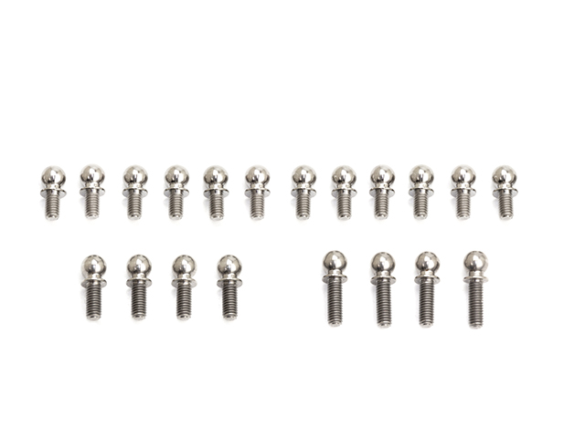 INFINITY　T335　チタンボールエンド4.9mm セット（IF14-2TE/20pcs）
