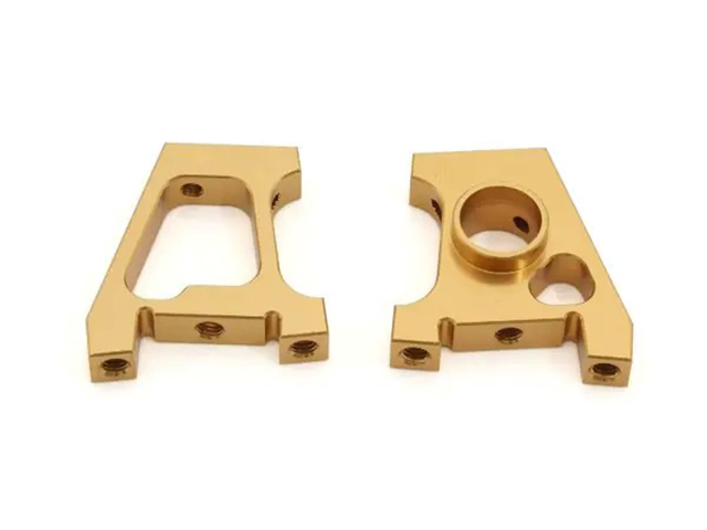 KYOSHO　EF207G　フロントアクスルマウント(ゴールド/ファントム EP-4WD)
