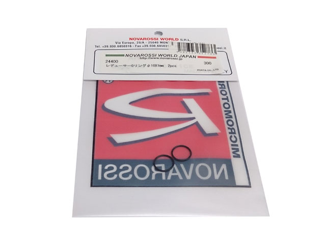 NOVAROSSI　24400　レデューサーOリングφ10X1mm 2pcs
