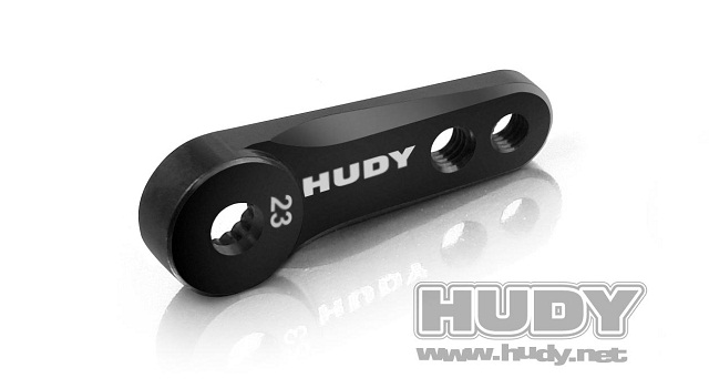 HUDY　293501　アルミサーボホーン（23T/サンワ、KO、JR用）