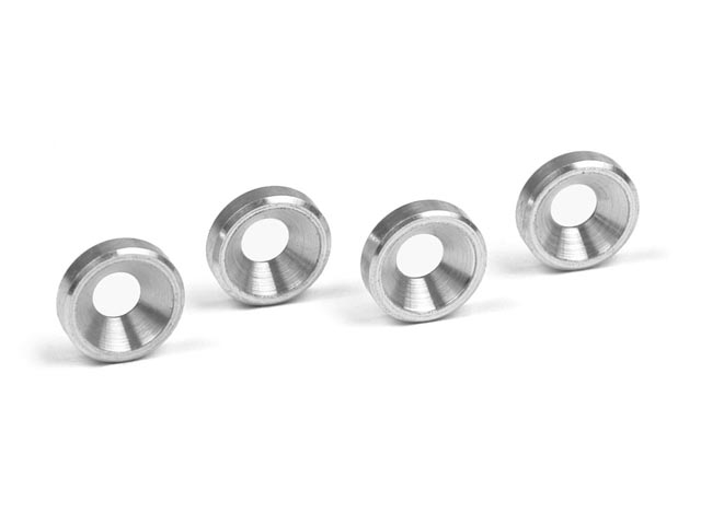 XRAY　301159　アルミ皿ワッシャー【4pcs】