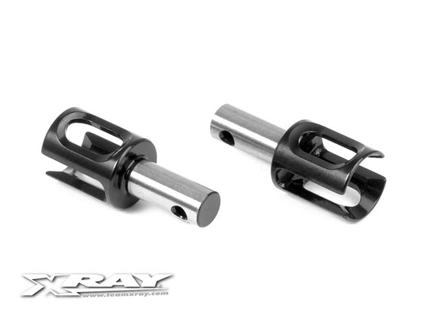 XRAY 304971 スチールドライブシャフトアダプター【2pcs/T3/T4用】 XRAY 304971 スチールドライブシャフトアダプター【2pcs/T3/T4用】