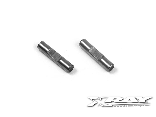 XRAY　305394　ECSドライブシャフトピン【2pcs/2X9mm/Dカット/2mmピン用】