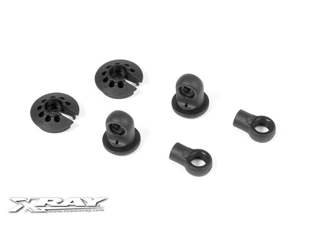 XRAY　308333　SLPダンパープラパーツセット【T4用】