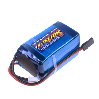 EAGLE RACING　3198V2U　Li-Poバッテリー EA2700/7.4V 1C 受信機用俵型サイズ
