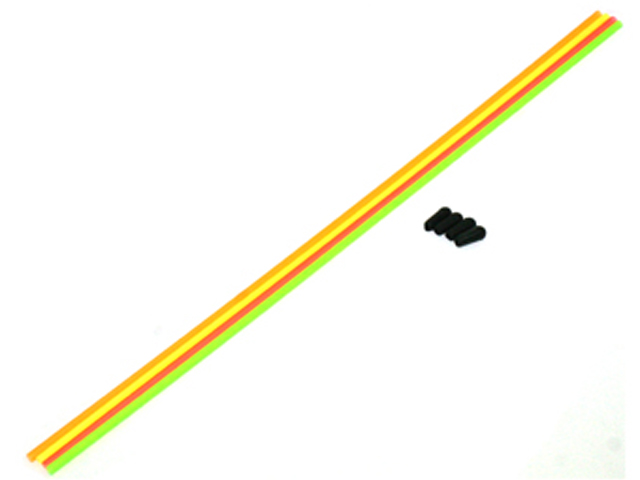 EAGLE RACING　442V2　蛍光アンテナチューブ(4pcs・キャップ付)