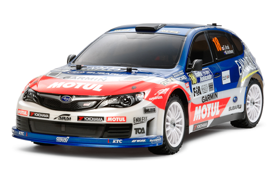 TAMIYA　58528　スバル インプレッサ WRX STI チームアライ（XV-01シャーシ)