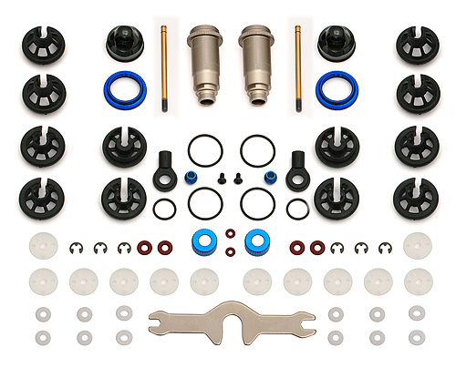 ASSOCIATED FTP-91315 12mm ショックセット(SC10/T4 フロント用) ASSOCIATED FTP-91315 12mm ショックセット(SC10/T4 フロント用)