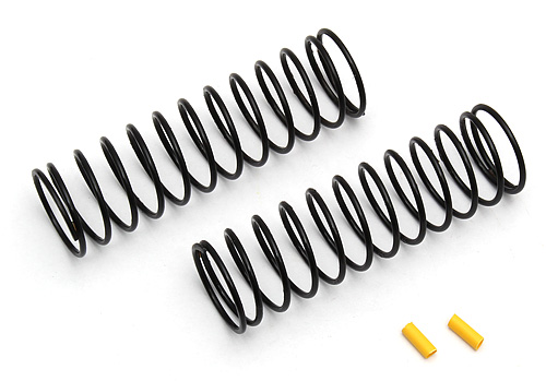 ASSOCIATED　91340　FT 12mmリヤスプリング【イエロー/2.40 lb/in】