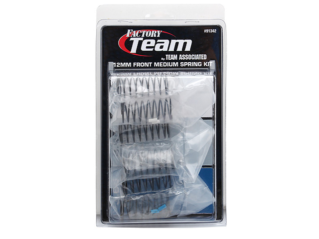 ASSOCIATED FTP-91342 12mm ショック用フロントミディアムスプリングキット ASSOCIATED FTP-91342 12mm ショック用フロントミディアムスプリングキット