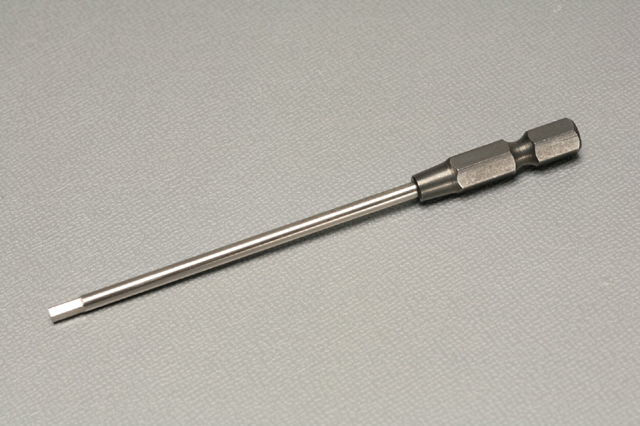MUGEN　B0531a　2.5mm Hex. レンチチップ(電動ドライバー用)