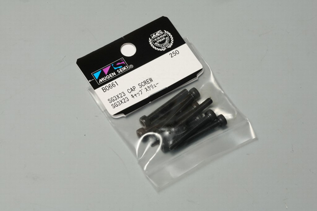 MUGEN B0661 SG3X23 キャップスクリュー MUGEN B0661 SG3X23 キャップスクリュー