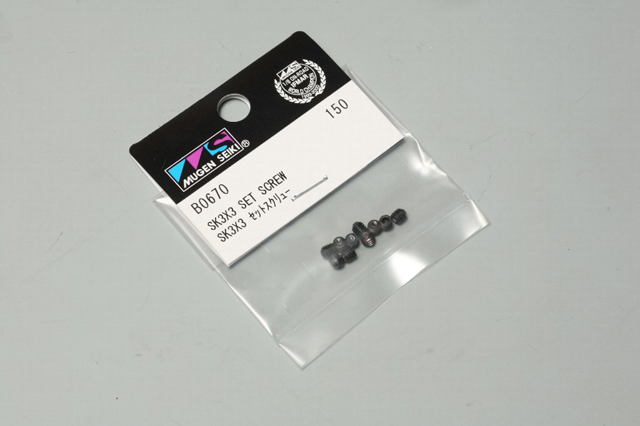 MUGEN　B0670　SK3X3 セットスクリュー