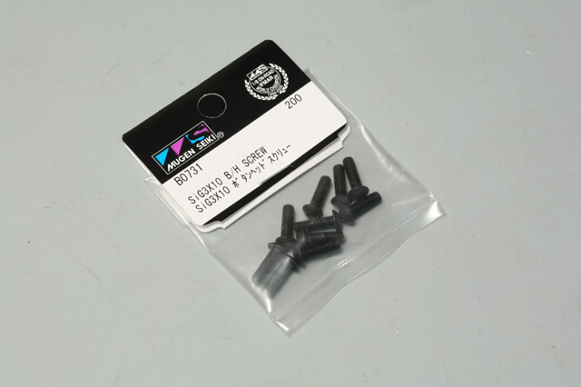 MUGEN B0731 SiG3X10 ボタンヘッドスクリュー MUGEN B0731 SiG3X10 ボタンヘッドスクリュー