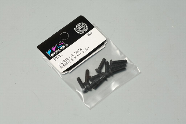 MUGEN　B0732　SiG3X12 ボタンヘッドスクリュー
