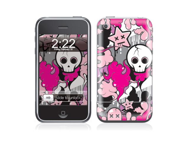 UPGRADE　DCS01-009　iPhone3G/3GS用スキン Clouds Illusion