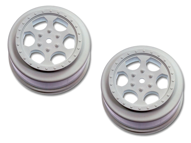 DE RACING　DER-SCT-DS　SCトラック用ホイール・シルバー【DESC410R フロント/リヤ用】