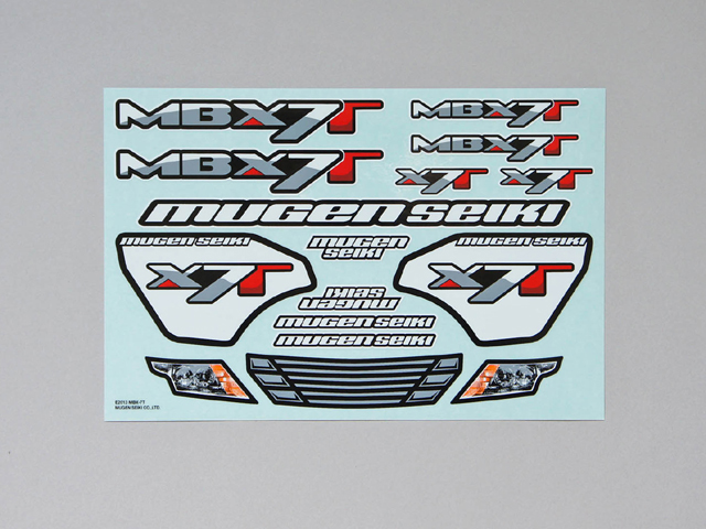 MUGEN E1050 MBX7Tデカール MUGEN E1050 MBX7Tデカール