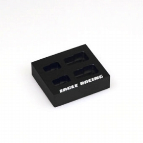 EAGLE RACING　2874-BK　SPソルダーマウント：2P&ミニ2Pコネクター用[BK]
