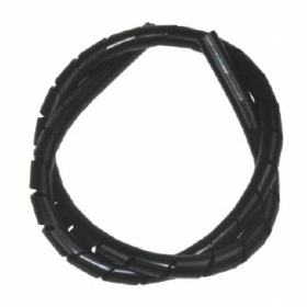 EAGLE RACING　2876　スパイラルチューブ(ブラック)30cm