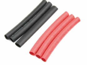 EAGLE RACING　3126　2カラー収縮チューブ5mm(赤､黒)各3pcs