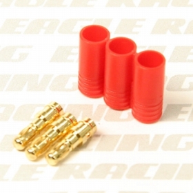 EAGLE RACING　3365　ブラシレスモーター接続コネクター オス3pcs ハウジング付