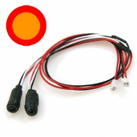 EAGLE RACING　LED-09-OR/RE　5mmﾂｲﾝｱｸｼｮﾝｲｶﾘﾝｸﾞ･LEDｼｽﾃﾑ用[中OR・外RE]