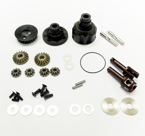 KM GROUP MV-218 WC フロントデフ フルセット(27Tプーリー) KM GROUP MV-218 WC フロントデフ フルセット(27Tプーリー)