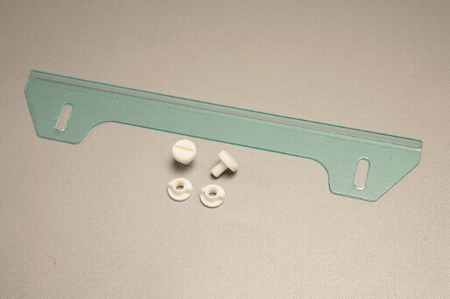 MUGEN　H1010　リヤスポイラーセット （ホワイトスクリュー 1/8）