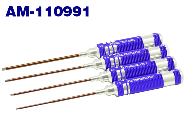 ARROWMAX　AM-110991　HEXレンチドライバーセット（1.5/2.0/2.5/3.0　4本組）
