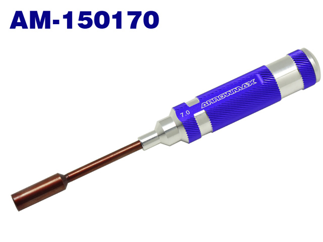 ARROWMAX AM-150170 ナットドライバー 7.0×100mm ARROWMAX AM-150170 ナットドライバー 7.0×100mm