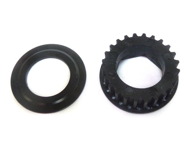 KM GROUP　K8-229-24T-PG　K8 フロントワンウェイプーリーギヤー24Ｔ