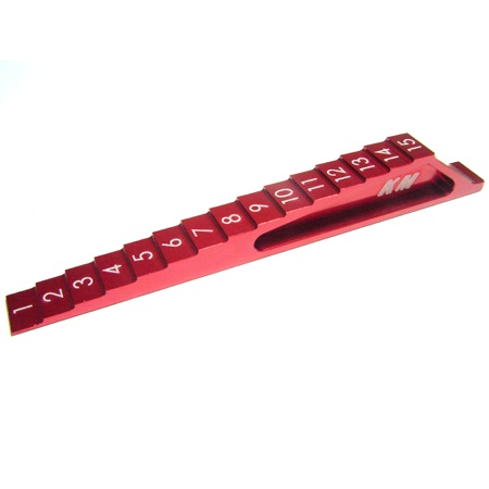 KM GROUP KMR-A015 車高調節用ゲ−ジ(レッド) KM GROUP KMR-A015 車高調節用ゲ−ジ(レッド)
