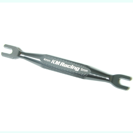 KM GROUP　KMR-A032G　4mm / 5mm ターンバックルレンチ　（ガンメタ）