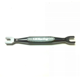 KM GROUP　KMR-A032V2G　4.5mm/5.5mm ターンバックルレンチ　（ガンメタ）