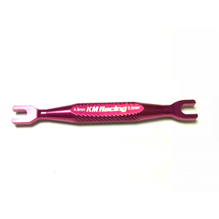 KM GROUP　KMR-A032V2R　4.5mm/5.5mm ターンバックルレンチ　（レッド）