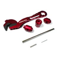 KM GROUP　KMR-A036R　ユニバーサルクラッチギヤーレンチ（レッド）