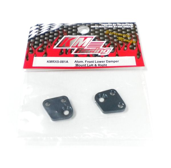 KM GROUP　KMRX5-081A　MRX5用アルミフロントローワーダンパーマウント