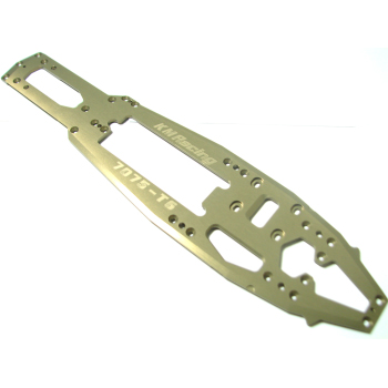 KM GROUP　KM-V3R-001HC　V-OneRRR用　USA7075-T6 ハードコ−トメインシャ−シ