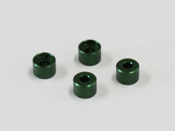 KYOSHO　MZW418-35 アルミフリクションマウントカラｰ (3.5mm/グリｰン/4pcs)