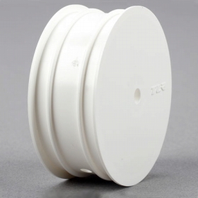 TEAM LOSI　TLR7000　Front Wheel White (2)： 22