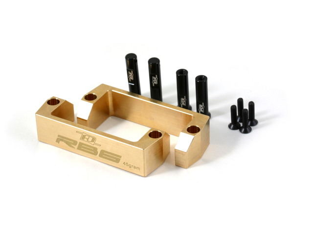 RDRP RDRP0210A RB6用バッテリーポジショナーセット【45g/真鍮製】 RDRP RDRP0210A RB6用バッテリーポジショナーセット【45g/真鍮製】