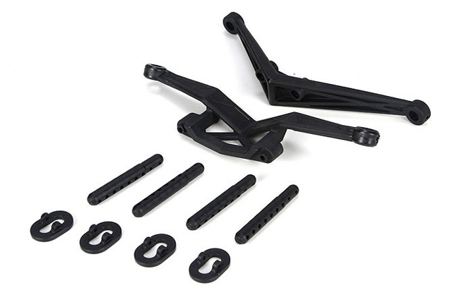 TEAM LOSI TLR1114 Body Mount Set: 22SCT TEAM LOSI TLR1114 Body Mount Set: 22SCT